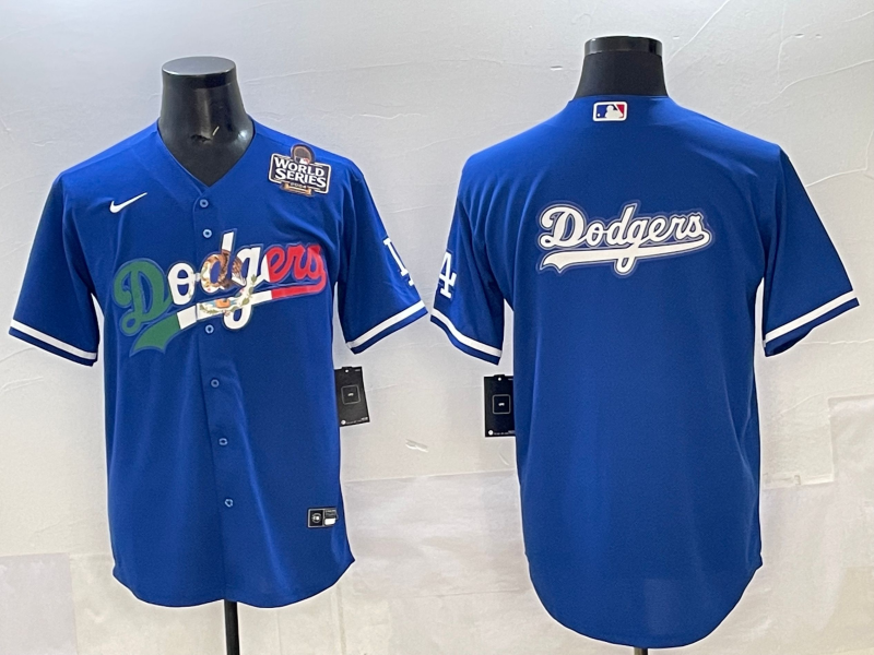 Men Los Angeles Dodgers blank blue Nike 2025 MLB All Star Jersey 0049->los angeles dodgers->MLB Jersey